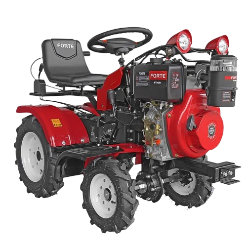 Minitractor Motoazada FORTE diésel, arranque eléctrico