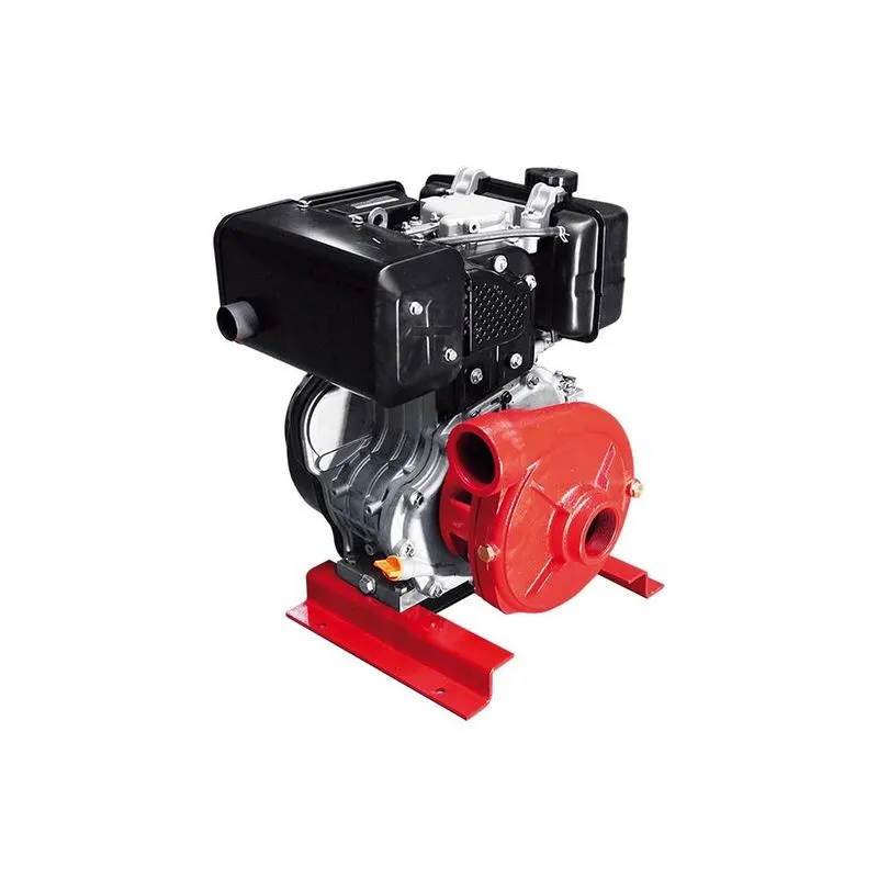 Motobomba con motor FORTE 13HP arranque manual